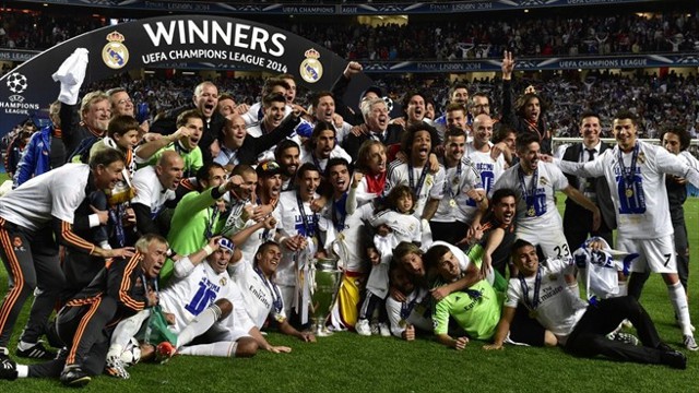 Real Madrid con su décima Copa de Europa