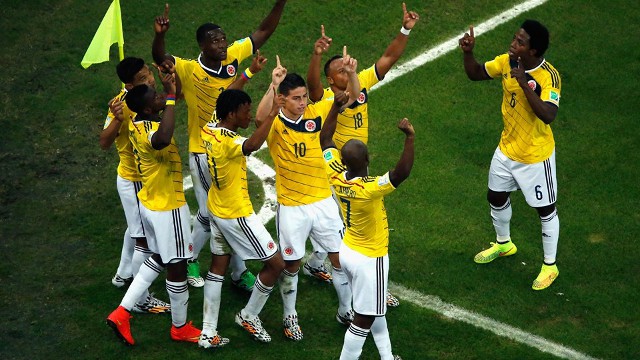 Mundial de Brasil 2014: la Colombia de James Rodríguez pasa a cuartos por primera vez en su historia