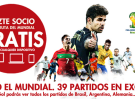 Gol TV regala a los nuevos abonados los 64 partidos del Mundial de Brasil