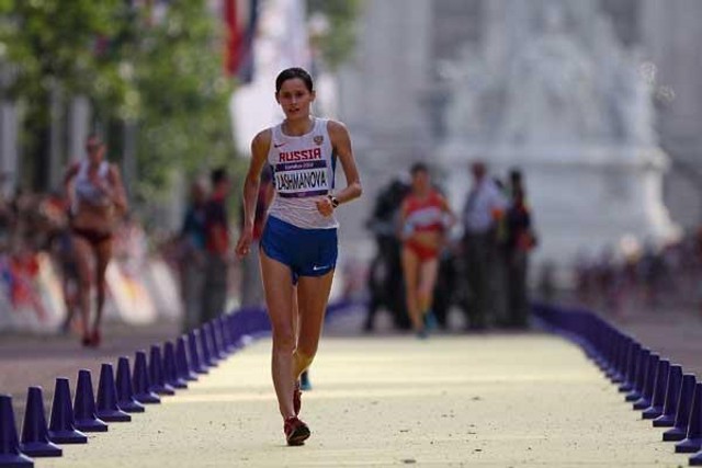 La atleta rusa Lashmanova sancionada dos años por dopaje