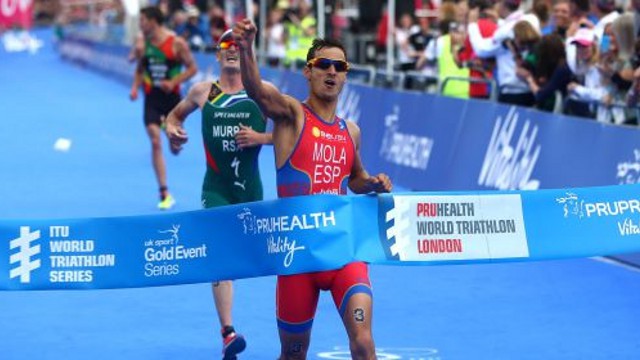 Mario Mola consigue su primer gran triunfo en la prueba de Londres