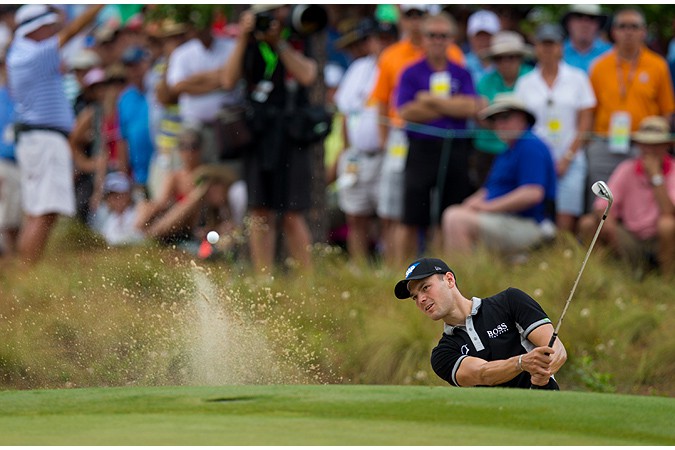 US Open Golf 2014:  Martin Kaymer lidera, Sergio García único español que pasa el corte