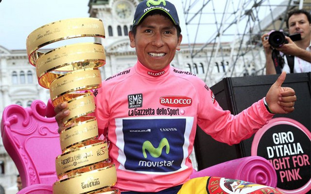 Nairo Quintana gana el Giro de Italia 2014