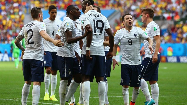 Mundial de Brasil 2014: Francia a cuartos tras vencer 2-0 a Nigeria