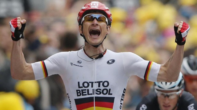 Tour de Francia 2014: sin Kittel, su paisano Greipel es el más rápido en Reims