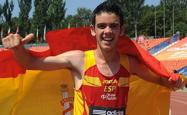 Diego García Carrera, el único junior español que logró medalla en los Mundiales de atletismo 2014