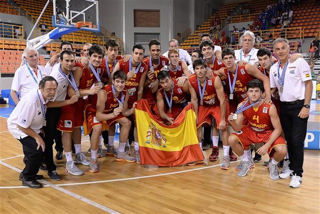 España consigue la plata en el Europeo U20 masculino de baloncesto