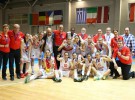 La selección femenina de baloncesto consigue la plata en el Europeo U20 de 2014