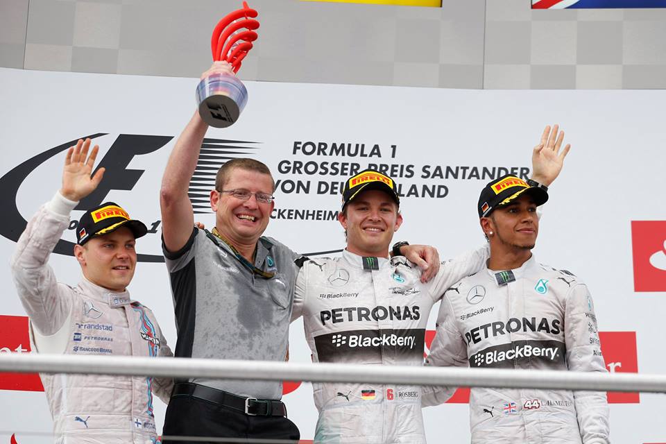 GP de Alemania 2014 de Fórmula 1: Rosberg gana por delante de Bottas y Hamilton, Alonso 5º