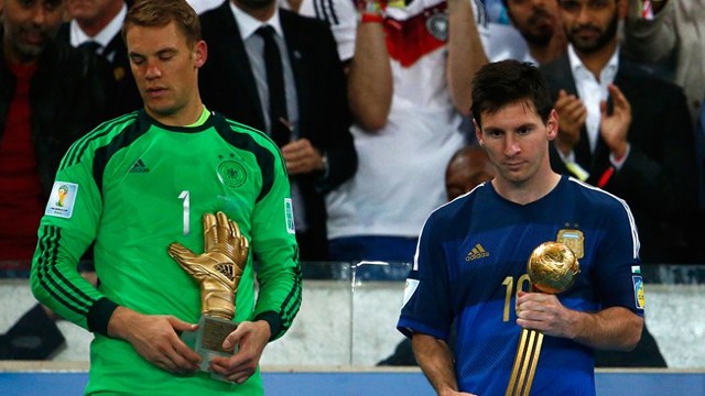 Mundial de Brasil 2014: Messi, Neuer, James y Pogba se llevan los premios individuales