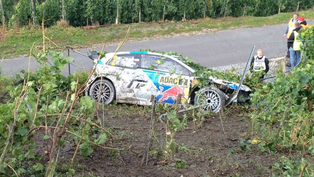 Accidente Latvala Rally Alemania