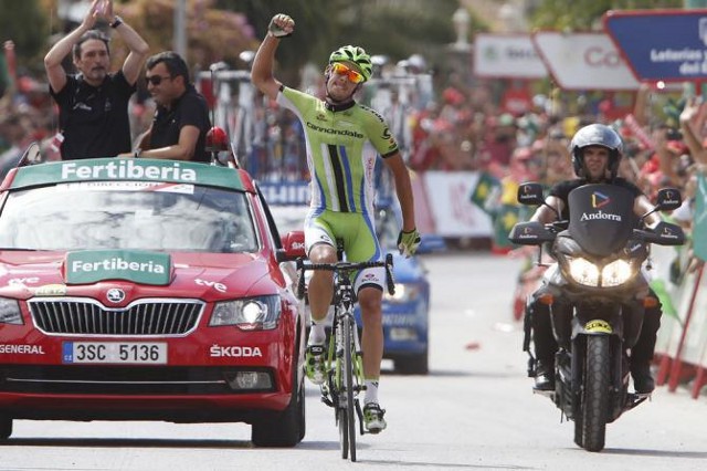 Vuelta a España 2014: el combativo Di Marchi gana en Alcaudete