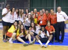 La U-16 femenina gana el bronce en el Europeo de baloncesto de 2014