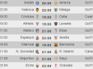 Liga Española 2014-2015 1ª División: horarios y retransmisiones de la Jornada 2