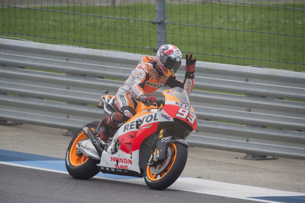 GP de Indianápolis de Motociclismo 2014: victorias para Márquez, Vázquez y Kallio