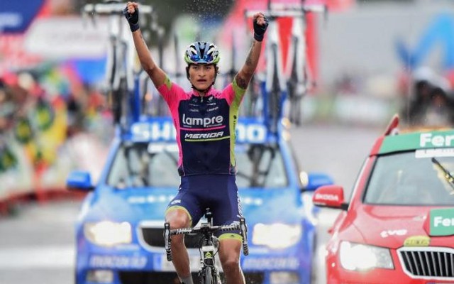 Vuelta de España 2014: Anacona gana la etapa y Quintana se viste de líder