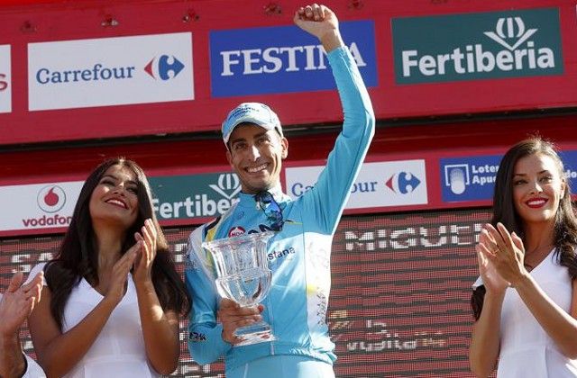 Vuelta a España 2014: Fabio Aru estrena San Miguel del Aralar