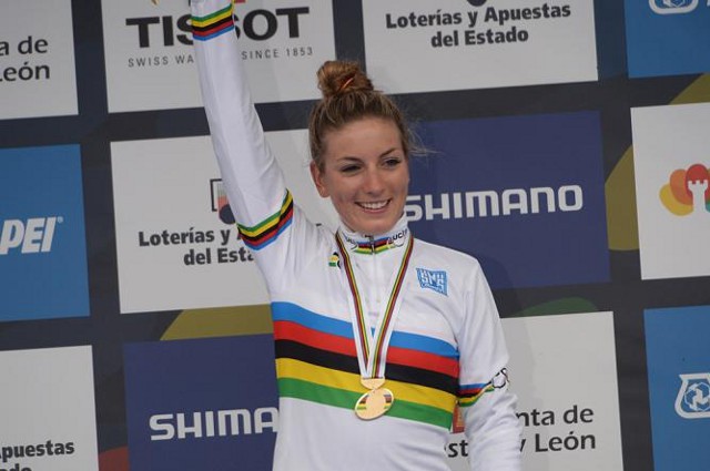 Mundial de ciclismo 2014: Ferrand-Prevot y Bokeloh ganan al sprint los oros del sábado