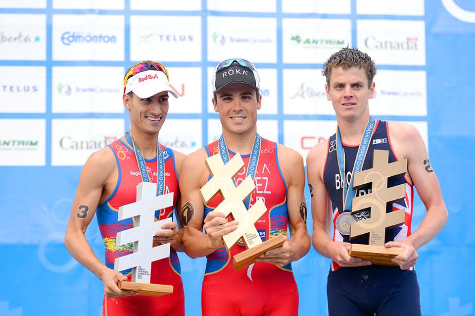 Javier Gómez Noya se proclamó Campeón del Mundo de Triatlón, Mario Mola subcampeón