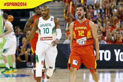 Mundobasket España 2014: España impresiona arrasando a Brasil