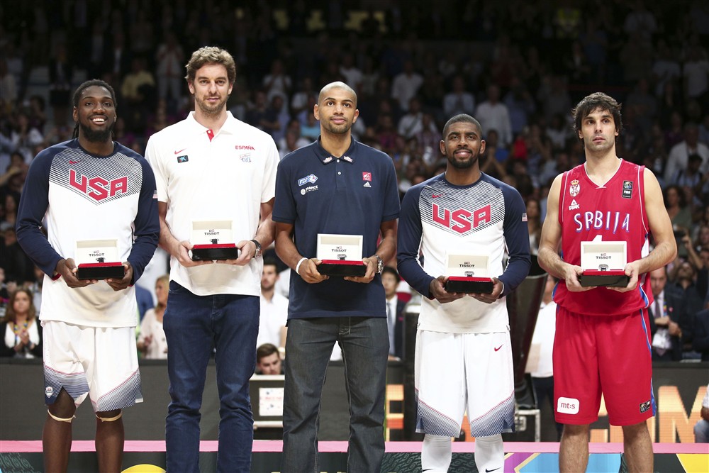 Mundobasket España 2014: Irving MVP y en el ‘Quinteto Ideal’ con Faried, Pau Gasol, Batum y Teodosic