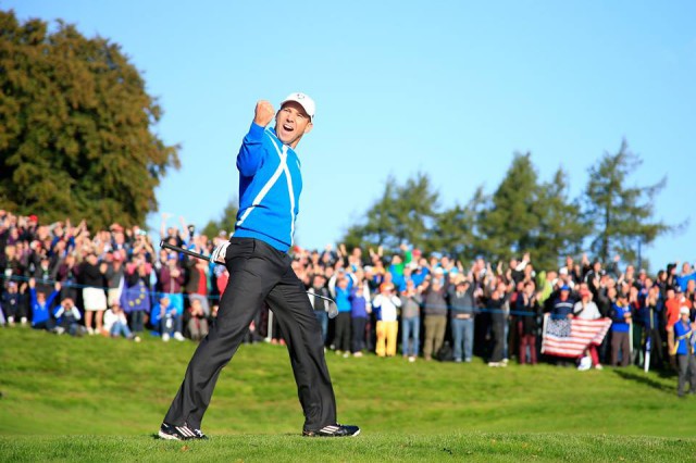 Sergio Garcia en la Ryder Cup