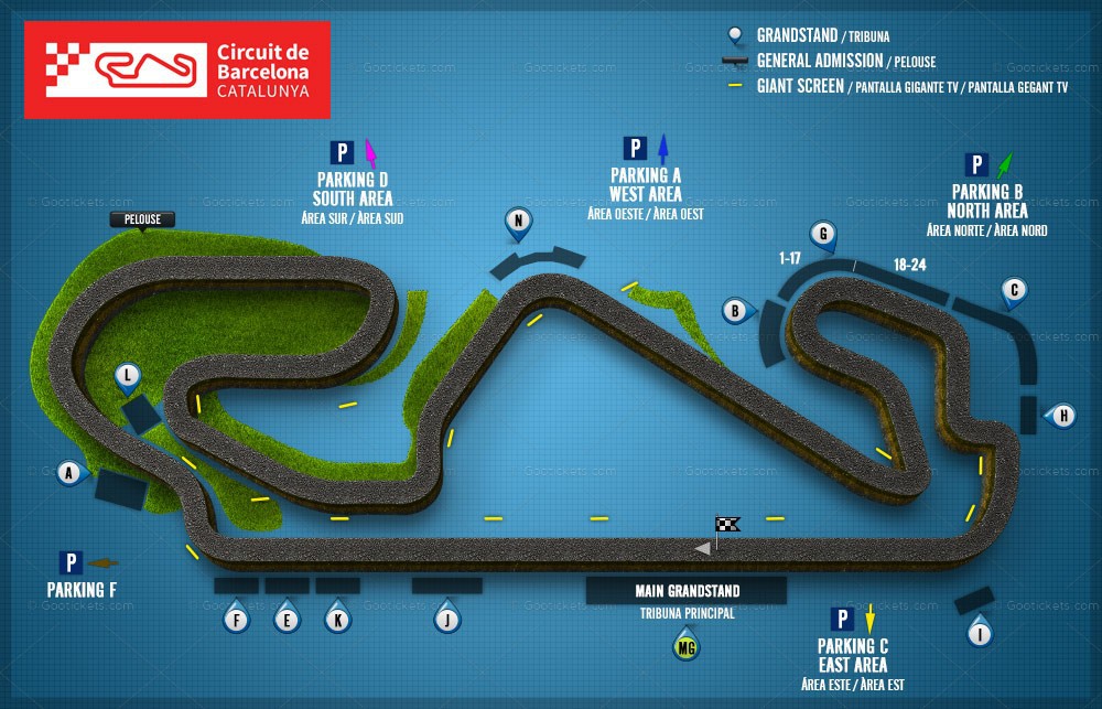 Las entradas para el GP de España de F1 de 2015 ya están a la venta con descuentos