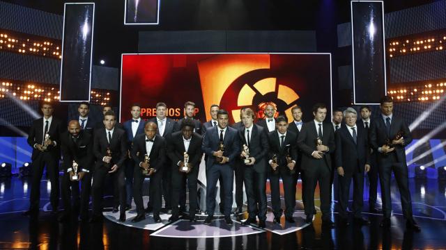 Los ganadores de los Premios LFP de la temporada 2013-2014