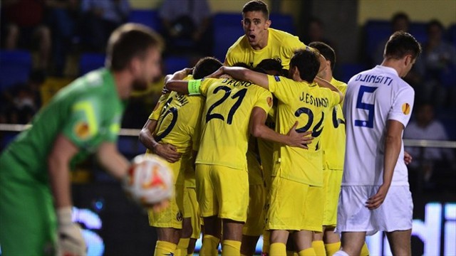 Europa League 2014-2015: victoria del Villarreal y empate del Sevilla en la Jornada 3