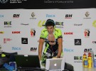 El ciclista de ultrafondo Julián Sanz bate el récord de distancia sobre rodillo