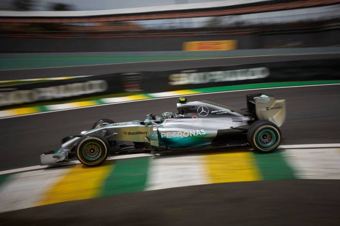 Mercedes en Interlagos