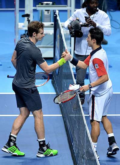 ATP Finals Londres 2014: Nishikori bate a Murray, López y Granollers ganan en dobles