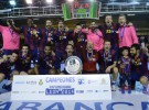 El Barcelona ganó en León la Copa ASOBAL 2014, la cuarta consecutiva