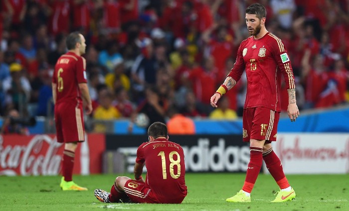 España fracasó en el Mundial de Brasil