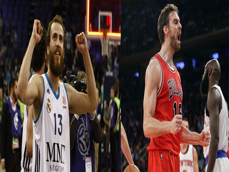 Pau Gasol y Sergio Rodríguez nominados a Mejor Europeo 2014