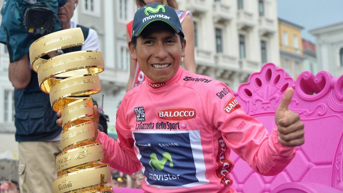 Nairo Quintana ganó el Giro de 2014