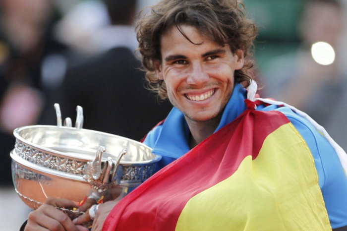Rafa Nadal en Roland Garros