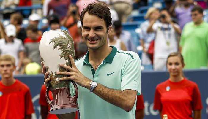 Roger Federer en Cincinnati