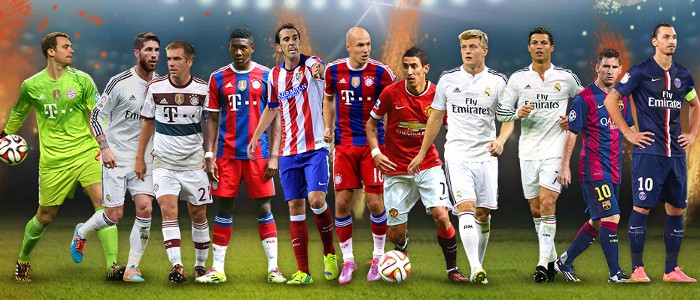 La UEFA anuncia su Once Ideal del año 2014