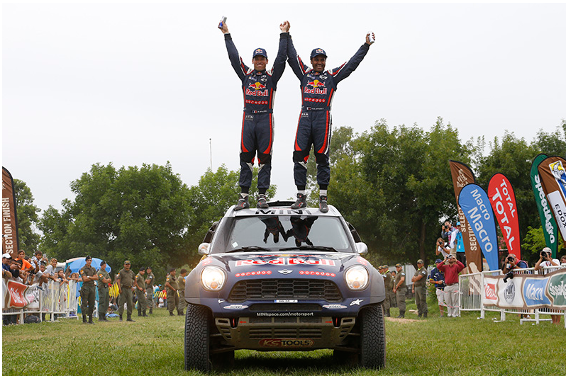 Dakar 2015: Nasser Al-Attiyah logra la victoria final en coches con Mini