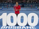 Brisbane International 2014: Federer alcanza triunfo 1000 y campeona ante Raonic