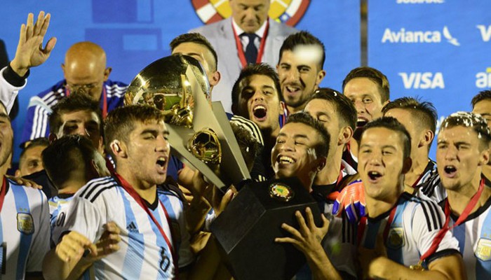 Argentina gana el Sudamericano sub 20 de 2015