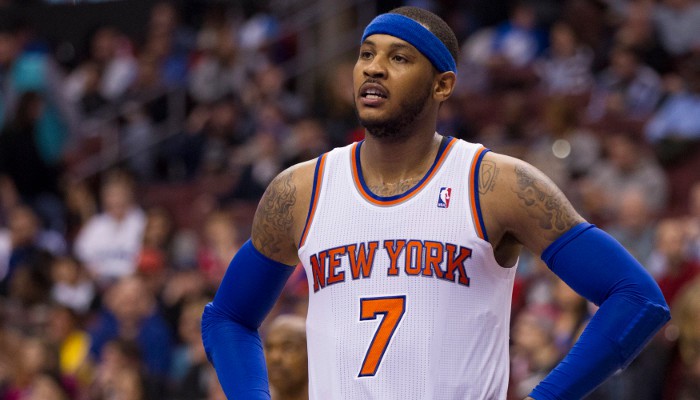 NBA: Carmelo Anthony será baja para el resto de la temporada