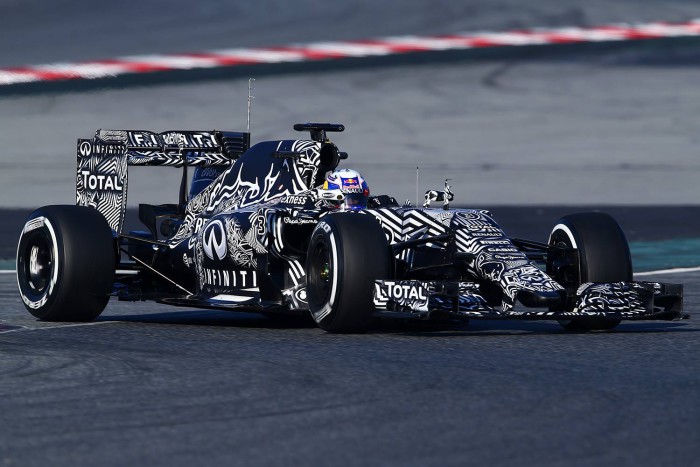 Daniel Ricciardo con el Red Bull