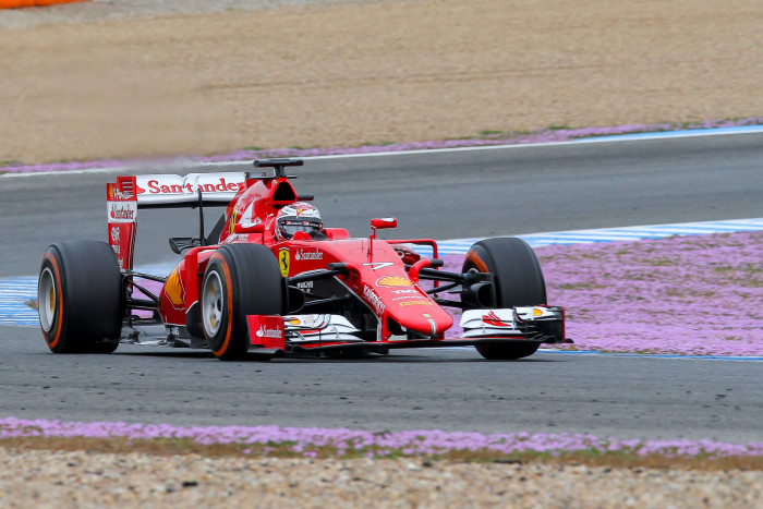 Ferrari con Kimi Raikkonen