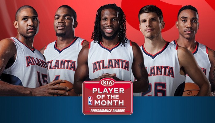 Quinteto titular de los Hawks