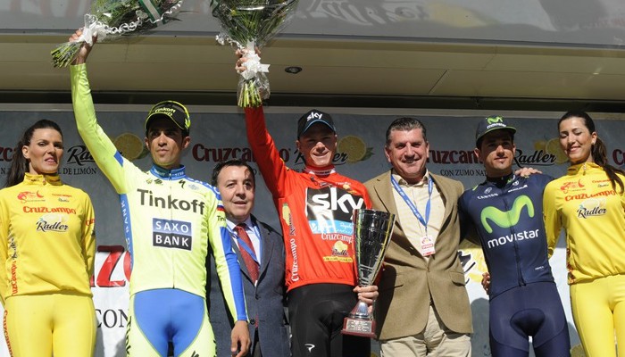 Vuelta a Andalucía 2015: Froome gana a Contador el primer duelo al sol