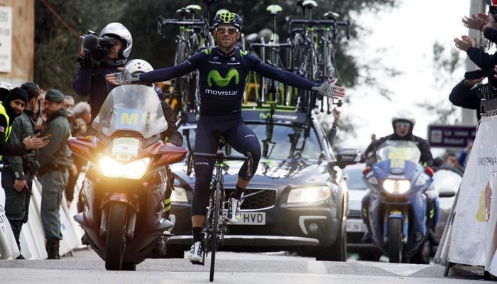 Valverde, Movistar y España, al frente del ranking UCI de 2015