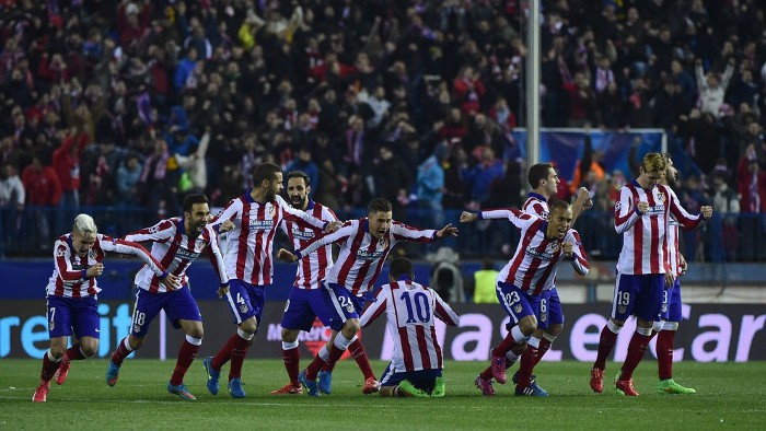En los penaltis el Atlético de Madrid pasó a cuartos de final