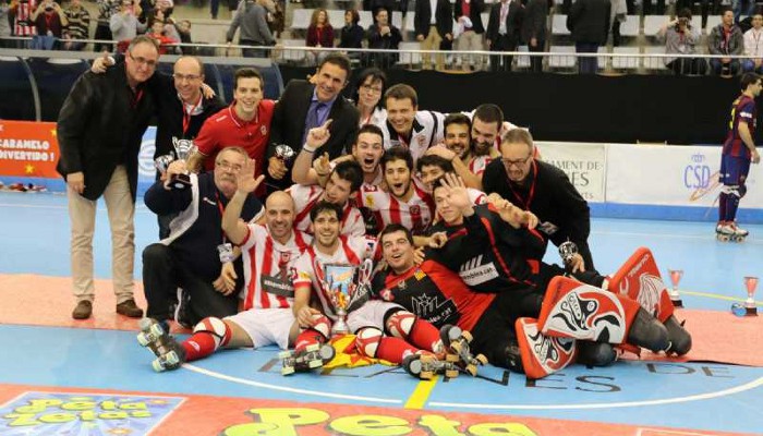 Vic gana su cuarta Copa del Rey de hockey sobre patines